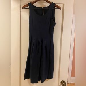 J. Crew navy dress, Wedding guest, 00